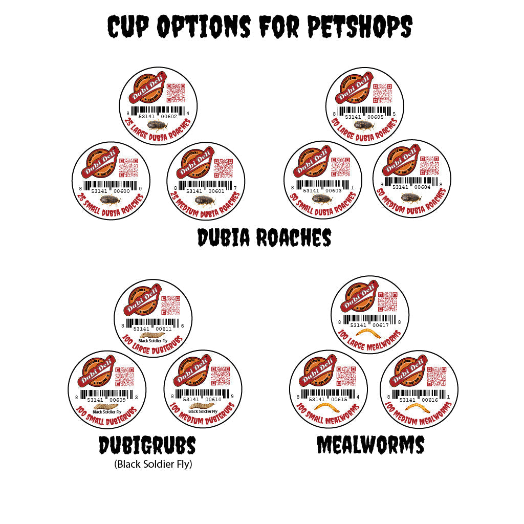 feeder insect cupping options